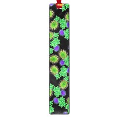 Flowers Pattern Background Large Book Marks