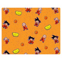 Dragonball Double Sided Flano Blanket (medium)  by Mezalola