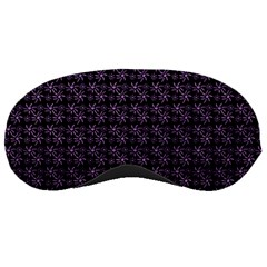 Lilac Firecracker Heart Pattern Sleeping Mask by snowwhitegirl