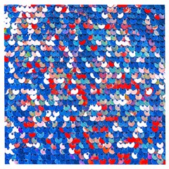 Funky Sequins Wooden Puzzle Square