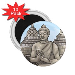 Borobudur Temple 2 25  Magnets (10 Pack)  by Sudhe