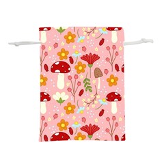 Floral Surface Pattern Design Lightweight Drawstring Pouch (m)