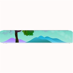 Landscape Illustration Nature Tree Small Bar Mats