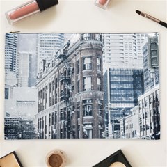 City Building Skyscraper Town Cosmetic Bag (xxl) by Simbadda