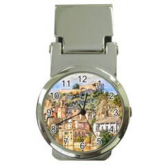 Architecture Town Travel Water Money Clip Watches by Simbadda