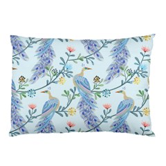 Beautiful Peacock Seamless Pattern Pillow Case by Vaneshart