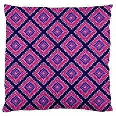 Ethnic Seamless Pattern Tribal Line Print African Mexican Indian Style Standard Flano Cushion Case (one Side) by Vaneshart