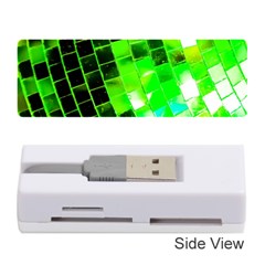 Green Disco Ball Memory Card Reader (stick) by essentialimage