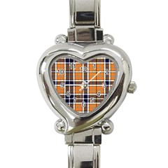 Tartans Yellow 34 Heart Italian Charm Watch by impacteesstreetwearfour