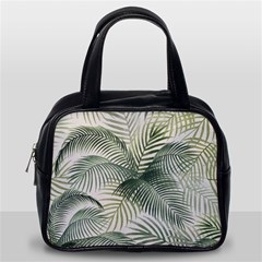 Vector Palm Leaves Pattern  Illustration Classic Handbag (one Side)