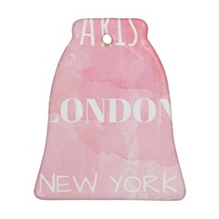 Paris, London, New York Ornament (bell) by Lullaby