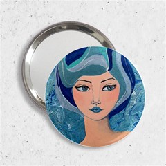 Blue Girl 2 25  Handbag Mirrors by CKArtCreations