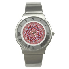 Abstract Art Abstract Background Stainless Steel Watch by Simbadda