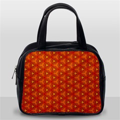 Pattern Fall Colors Seamless Bright Classic Handbag (one Side)