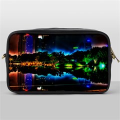 Night City Toiletries Bag (one Side) by Vaneshart