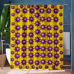 Lotus Bloom Always Live For Living In Peace Shower Curtain 60  X 72  (medium)  by pepitasart