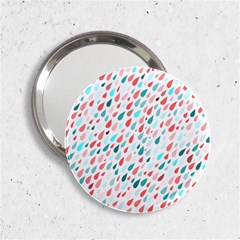 Rainy Day Pattern 2 25  Handbag Mirrors