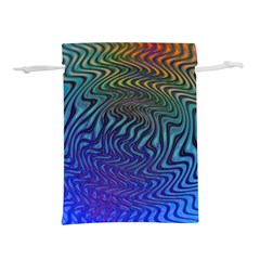 Abstract Circles Lines Colorful Lightweight Drawstring Pouch (m)