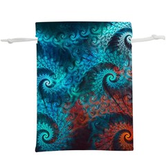 Abstract Patterns Spiral  Lightweight Drawstring Pouch (xl) by Vaneshart