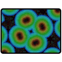 Kaleidoscope Art Unique Design Double Sided Fleece Blanket (large)  by Vaneshart