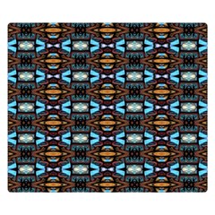 Abstract 15 Double Sided Flano Blanket (small) 