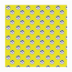 English Breakfast Yellow Pattern Medium Glasses Cloth by snowwhitegirl