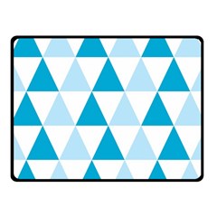 Abstract Modern Background Blue Fleece Blanket (small) by Vaneshart