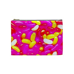 Vibrant Jelly Bean Candy Cosmetic Bag (medium)