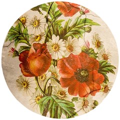 Poppy 2507631 960 720 Wooden Puzzle Round