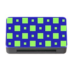 Squares Grid Seamless Memory Card Reader With Cf by Vaneshart