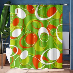 Abstract Seamless Pattern Background Shower Curtain 60  X 72  (medium)  by Vaneshart