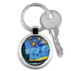 Painting Illustrations Vincent Van Gogh Key Chain (round) by Wegoenart