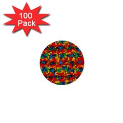 Abstract 42 1  Mini Buttons (100 Pack)  by ArtworkByPatrick