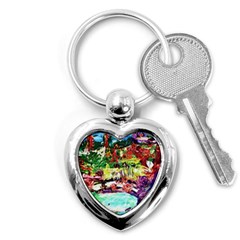 Southern California 1 1 Key Chain (heart) by bestdesignintheworld