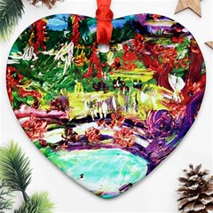 Southern California 1 1 Heart Ornament (two Sides) by bestdesignintheworld