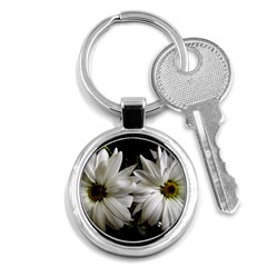 Daisies Key Chain (round) by bestdesignintheworld