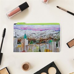 Mendoza City Argentina Mountains Cosmetic Bag (xs) by Wegoenart