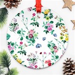 Leaves Ornament (Round) Front