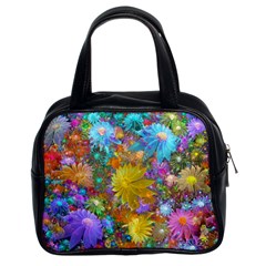 Apo Flower Power Classic Handbag (two Sides)