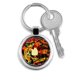 City 1 1 Key Chain (round) by bestdesignintheworld