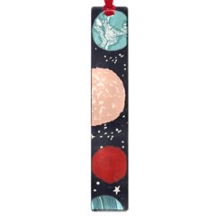 Space Galaxy Pattern Large Book Marks by Vaneshart