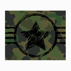 Military Camouflage Design Small Glasses Cloth (2 Sides) by Vaneshart