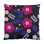 Vector Seamless Flower And Leaves Pattern Standard Cushion Case (Two Sides) Back