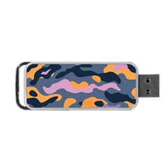 Camouflage Background Textile Uniform Seamless Pattern Portable Usb Flash (two Sides) by Vaneshart