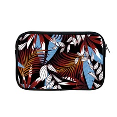 Trending Abstract Seamless Pattern With Colorful Tropical Leaves Plants Black Apple Macbook Pro 13  Zipper Case by Vaneshart