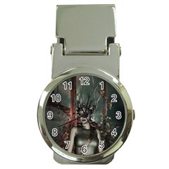 Awesome Fantasy Women With Helmet Money Clip Watches by FantasyWorld7