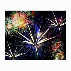 Fireworks Rocket Night Lights Small Glasses Cloth