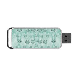 Sweet Kittens And Cats Decorative Portable Usb Flash (two Sides) by pepitasart