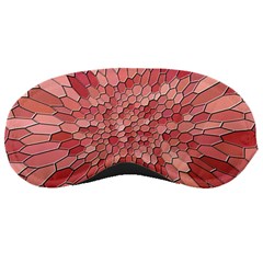 Texture Stained Glass Window Colors Sleeping Mask