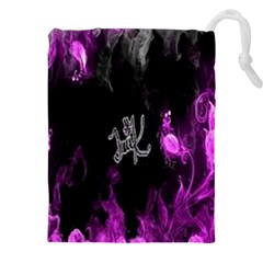 Fushion By Traci K Drawstring Pouch (5xl) by tracikcollection